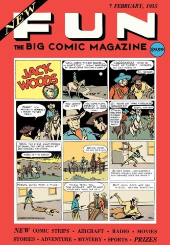 NEW FUN COMICS #1 FACSIMILE EDITION cover image