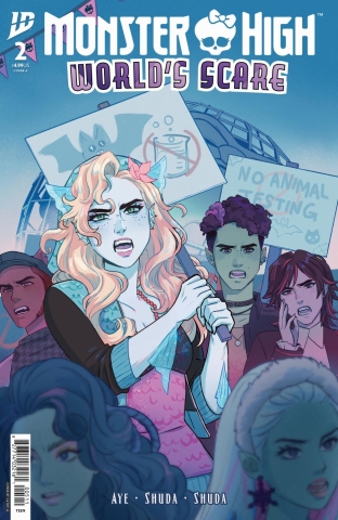 MONSTER HIGH WORLDS SCARE #2 COVER A LE cover image