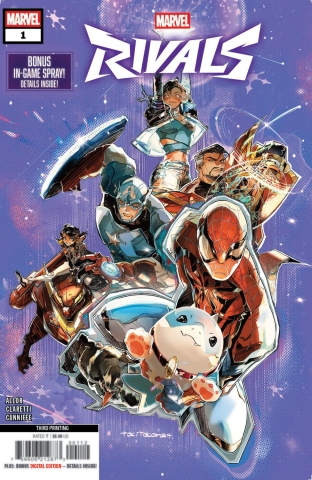 MARVEL RIVALS #1 3RD PRINTING cover image