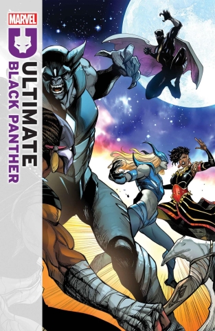 ULTIMATE BLACK PANTHER #21 cover image