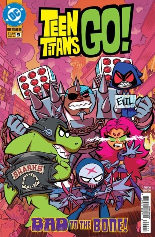 TEEN TITANS GO #9 cover image