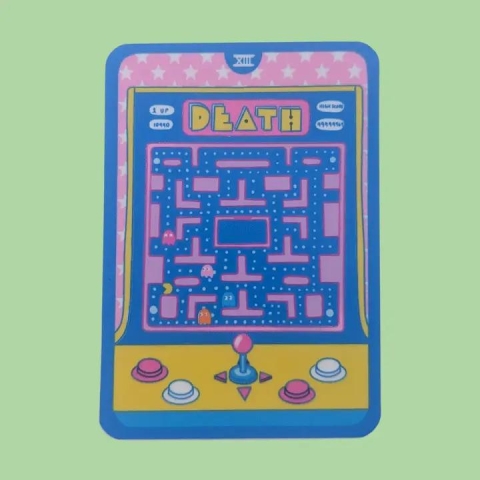 Christina Hu Sticker: Cornerstone Tarot — Death cover image