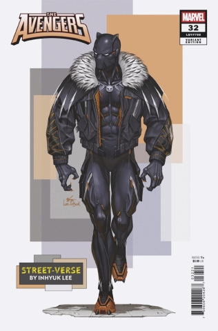 AVENGERS #32 CVR B INHYUK LEE STREET-VERSE VAR cover image