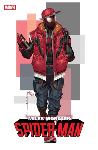 MILES MORALES SPIDER-MAN #40 CVR B INHYUK LEE STREET-VERSE VAR cover image