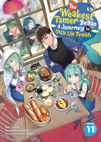 The Weakest Tamer Began a Journey to Pick Up Trash (Light Novel) Vol. 11 cover image