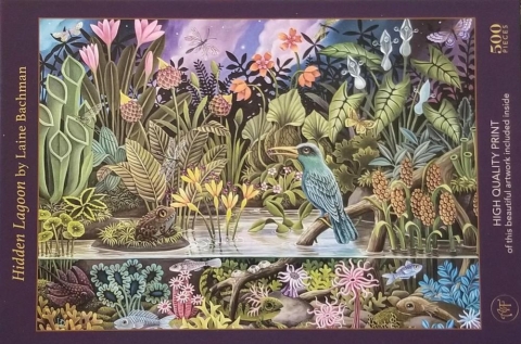 Art & Fable Jigsaw Puzzle: Hidden Lagoon (500 pcs) cover image