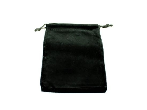Dice Bag: Suedecloth, Small, Black cover image