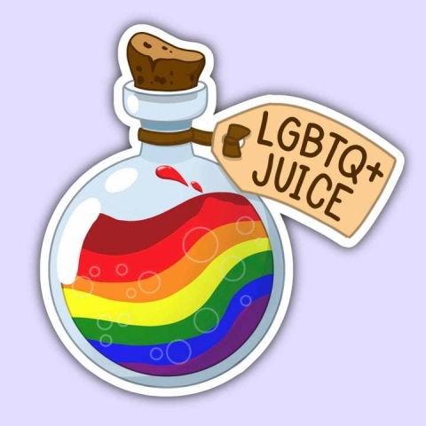 Noellita Bonita Sticker: LGBTQ+ Juice cover image