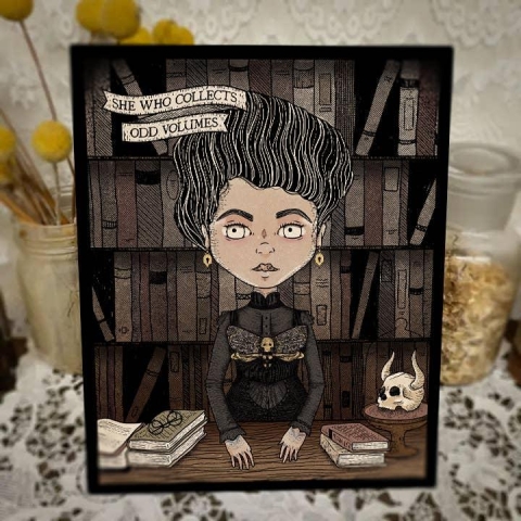 The Orphans of Dudleytown Art Print 8x10: Odd Volumes cover image