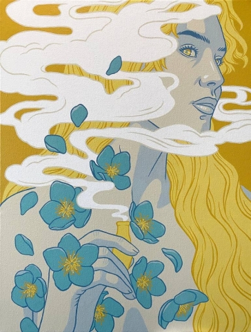 J Eve Screen Print 18x24: Circe cover image
