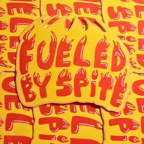 Femmearchist Sticker: Fueled By Spite cover image