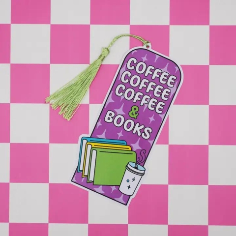 Punchkins Bookmark: Coffee, Coffee, Coffee & Books cover image
