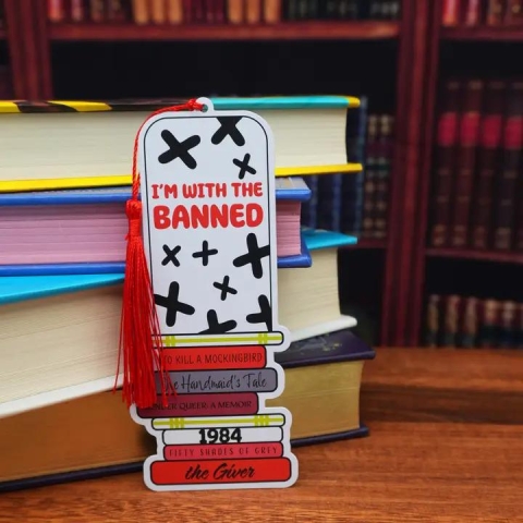 Punchkins Bookmark: I’m With the Banned cover image