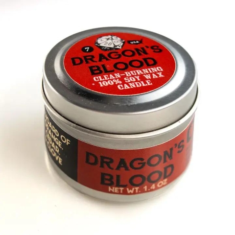 Game Master Dice Gaming Candle: Dragon's Blood (2 oz) cover image