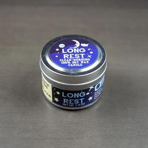 Game Master Dice Gaming Candle: Long Rest (2 oz) cover image
