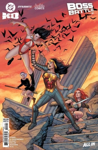 DC KO BOSS BATTLE ONE SHOT CVR D FRANK CHO cover image