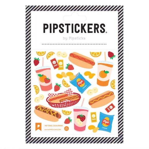 Pipsticks Stickers: Hot Dogs, Cold Drinks cover image