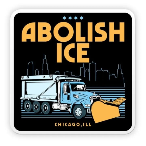 Harebrained! Sticker: Chicago and Midwest (ABOLISHICE) cover image