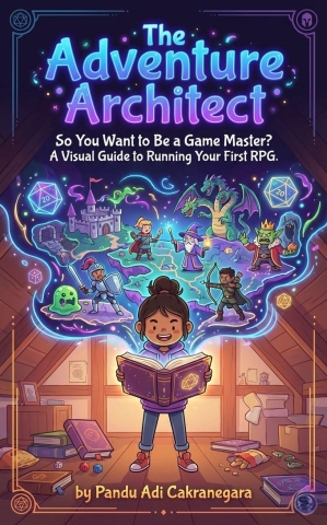 The Adventure Architect : So You Want to Be a Game Master? A Visual Guide to Running Your First RPG. cover image