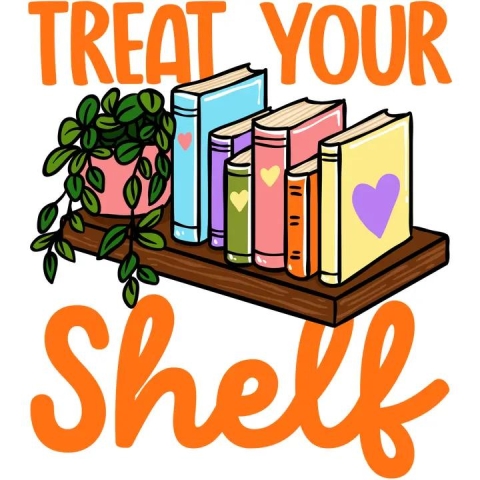 Girls Printing House Sticker: Treat Your Shelf cover image