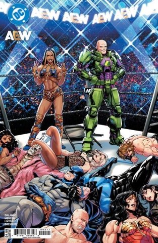 DC X AEW #2 (of 2) CVR A SERG ACUNA cover image