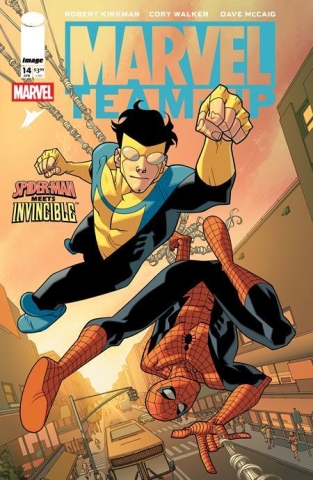 MARVEL TEAMUP #14 FACSIMILE EDITION cover image