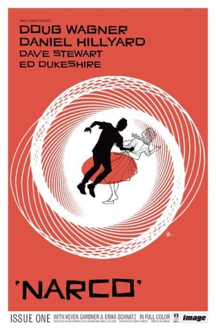 NARCO #1 (of 5) CVR B DANIEL HILLYARD HITCHCOCK HOMAGE cover image