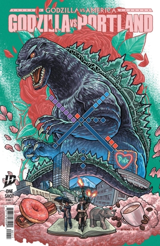 GODZILLA VS AMERICA PORTLAND cover image