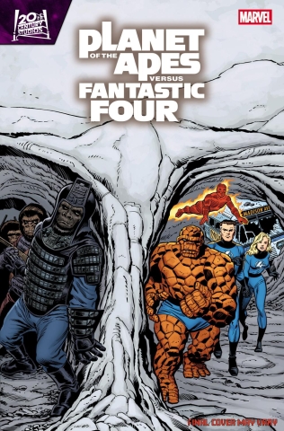 PLANET OF THE APES VS FANTASTIC FOUR #2 cover image
