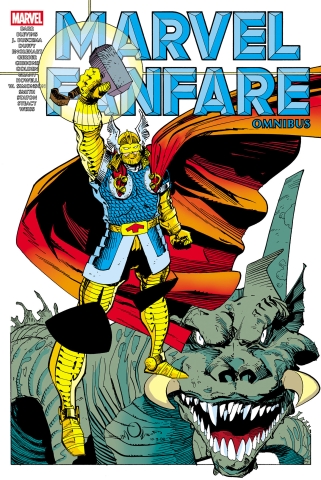 MARVEL FANFARE OMNIBUS VOL 3 WALTER SIMONSON COVER DM ONLY HC cover image