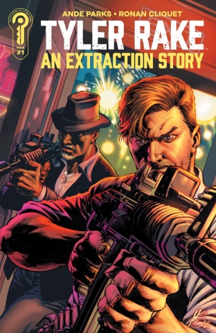 TYLER RAKE AN EXTRACTION STORY #1 COVER B MARCO SANTUCCI cover image