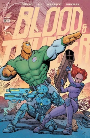 BLOOD AND THUNDER #11 CVR E EJ SU AND MSASSYK INVINCIBLE TEAM UP VAR cover image