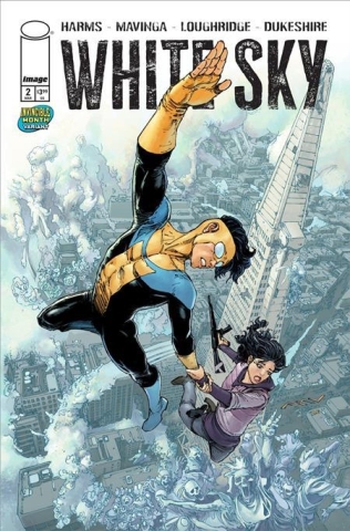 WHITE SKY #2 CVR C JP MAVINGA INVINCIBLE TEAM UP VAR cover image
