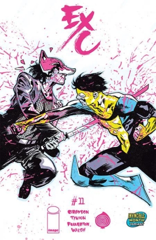EXQUISITE CORPSES #11 CVR H INVINCIBLE TEAM UP VAR cover image