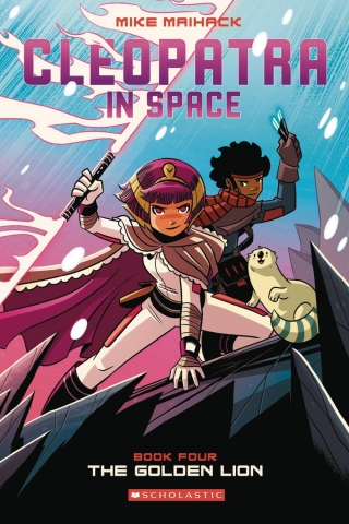 Cleopatra in Space Book 4: The Golden Lion (SC) cover image