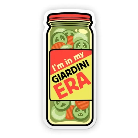 Harebrained! Sticker: I'm in my Giardini-era cover image