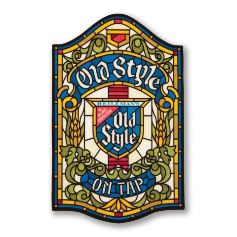 Transit Tees Sticker: Old Style Stained Glass cover image