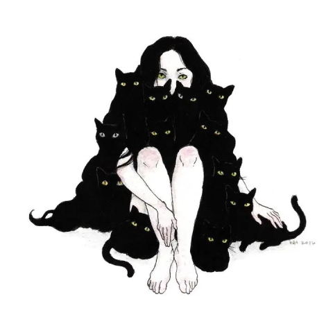 Stupid Animal Shop Art Print 5x7: Familiars cover image