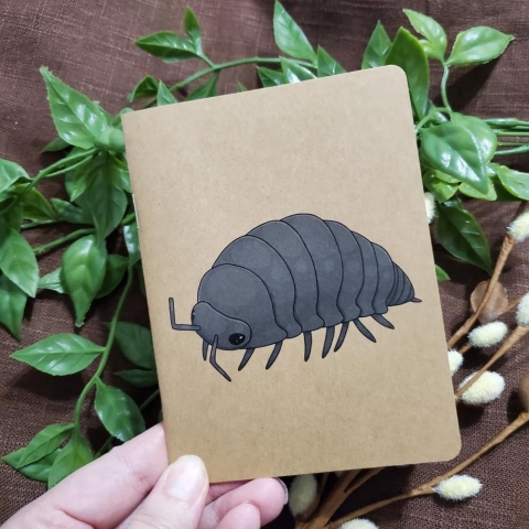 Salt Birch Notebook: Pillbug cover image