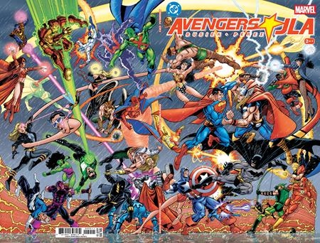 JLA AVENGERS FACSIMILE EDITION #2 (of 4) GEORGE PEREZ CVR cover image
