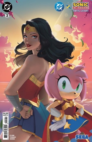DC X SONIC THE HEDGEHOG THE METAL LEGION #2 (of 5) CVR B R1C0 cover image
