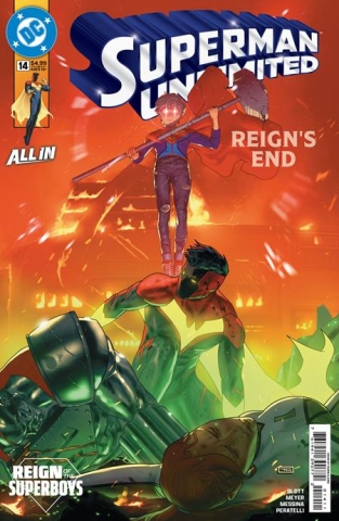 SUPERMAN UNLIMITED #14 cover image