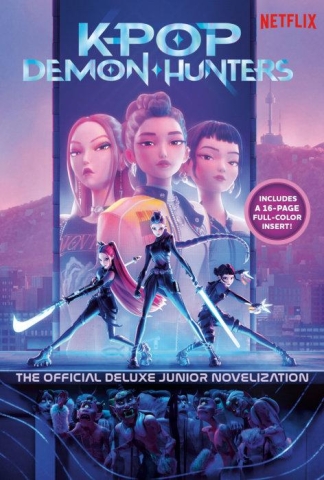 KPop Demon Hunters: The Official Deluxe Junior Novelization cover image