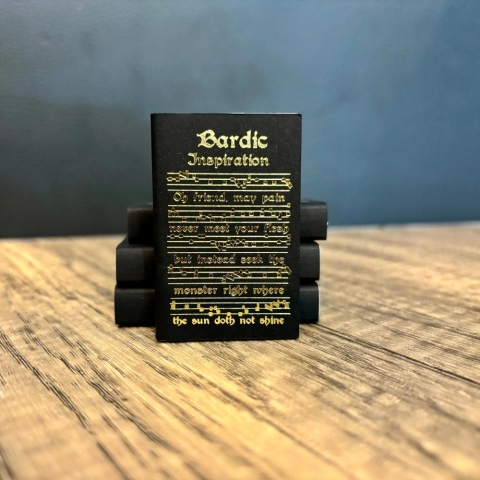 Cantrip Candles Matchbook: Bardic Inspiration cover image
