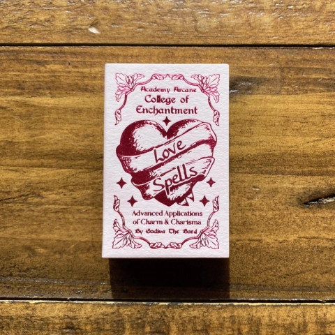 Cantrip Candles Matchbook: Love Spells cover image