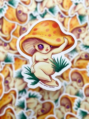 Elissa Marie Creative Sticker: Shroom Babe cover image