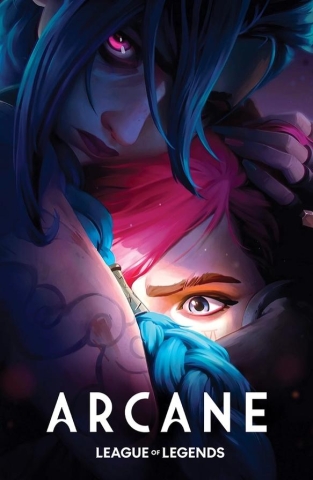 Arcane: League of Legends poster — Jinx & Vi (11x17) cover image