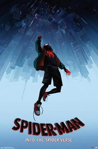 Spider-Man: Into the Spider-Verse 2018 theatrical poster (24x36) cover image