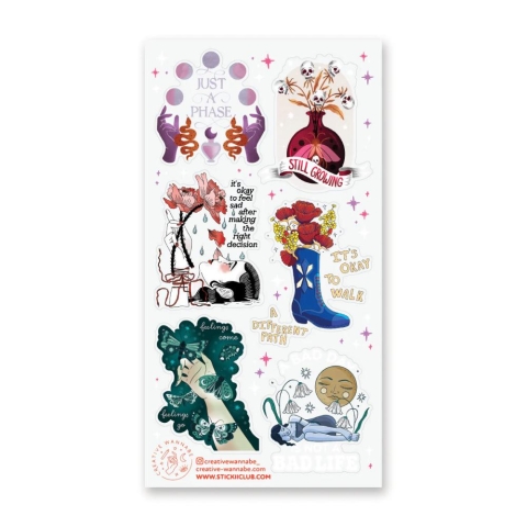 STICKII Sticker Sheet: Still Growing cover image