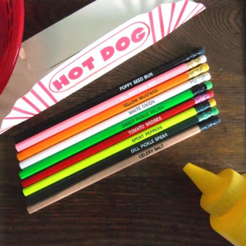a. favorite design Pencil Set: Chicago Dog cover image